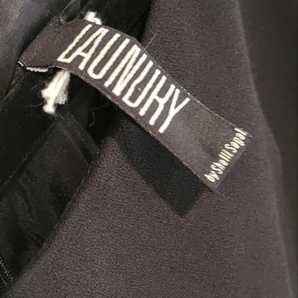 LAUNDRY by Shelli Segal Solid Black dress size 14 - Picture 2 of 9